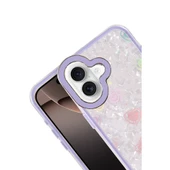iPhone 16 Lumi Desenli Kapak - Mor thumbnail 2