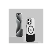 iPhone 16 Carbon Puzzle Magsafe Kapak - Pembe thumbnail 3