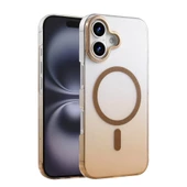 iPhone 16 Plus Glossy Magsafe Kapak - Çöl Titanyum thumbnail 1