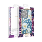 iPhone 16 Flower Series Magsafe Kapak - Mavi thumbnail 4