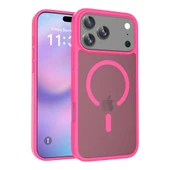 iPhone 17 Pro Max Jota Magsafe Kapak - Rose thumbnail 1