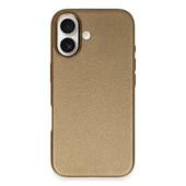 iPhone 16 Wonder Deri Magsafe Kapak - Bronz thumbnail 1
