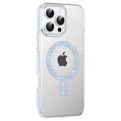 iPhone 16 Pro Max Move Taşlı Magsafe Kapak - Mavi thumbnail 1