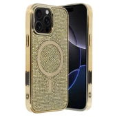 iPhone 16 Pro Max Helen Magsafe Kapak - Gold thumbnail 1