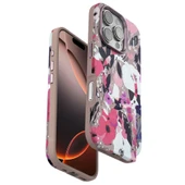 iPhone 16 Pro Flower Series Magsafe Kapak - Pembe thumbnail 1
