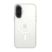iPhone 16 Kılıf Pc Real Magsafe Kapak - Şeffaf thumbnail 1