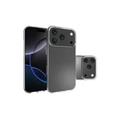 iPhone 17 Pro Lüx Şeffaf Silikon - Şeffaf thumbnail 3