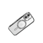 iPhone 17 Joke Simli Magneticsafe Kılıf - Gümüş thumbnail 4