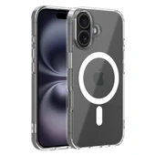iPhone 17 Combo Sert Şeffaf Magsafe Kapak - Şeffaf thumbnail 1