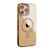 iPhone 16 Pro Max Tash Diamond Magsafe Kapak - Gold thumbnail 3
