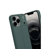 iPhone 17 Pro Auto Focus Kapak - Koyu Yeşil thumbnail 3
