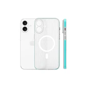 iPhone 16 Line Magsafe Kapak - Mavi thumbnail 1