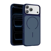iPhone 17 Pro Max Rush Magsafe Kapak - Mavi thumbnail 1