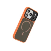 iPhone 17 Pro Max Megane Magsafe Kapak - Turuncu thumbnail 4