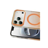 iPhone 17 Pro Glossy Magsafe Kapak - Turuncu thumbnail 2