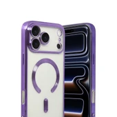 iPhone 17 Pro Kross Magneticsafe Kapak - Mor thumbnail 2