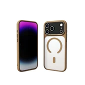 iPhone 17 Pro Hazar Magsafe Kapak - Gold thumbnail 4