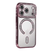 iPhone 17 Pro Joke Simli Magneticsafe Kılıf - Pembe thumbnail 2