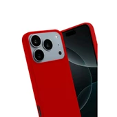 iPhone 17 Pro First Silikon - Kırmızı thumbnail 3