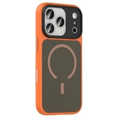 iPhone 17 Pro Max Megane Magsafe Kapak - Turuncu thumbnail 3
