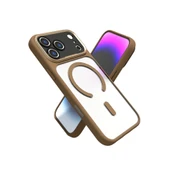 iPhone 17 Pro Hazar Magsafe Kapak - Gold thumbnail 1