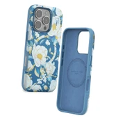iPhone 16 Pro Flower Series Magsafe Kapak - Mavi thumbnail 2
