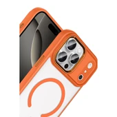 iPhone 17 Pro Max Terea Magsafe Kapak - Turuncu thumbnail 2