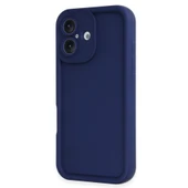 iPhone 16 Kılıf Viera Silikon - Lacivert thumbnail 1