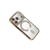 iPhone 17 Pro Joke Simli Magneticsafe Kılıf - Gold thumbnail 3