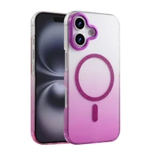 iPhone 16 Glossy Magsafe Kapak - Mor thumbnail 1