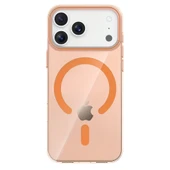 iPhone 17 Pro Pc Blank Magsafe Kapak - Turuncu thumbnail 1