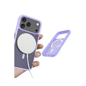 iPhone 17 Pro Max Jota Magsafe Kapak - Lila thumbnail 4