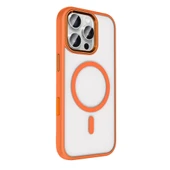 iPhone 16 Pro Max Terea Magsafe Kapak - Turuncu thumbnail 3
