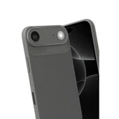 iPhone 17 Air Auto Focus Karbon Kapak - Gri thumbnail 3