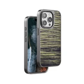 iPhone 15 Pro Wave Kapak - Koyu Kahve thumbnail 1