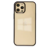iPhone 12 Pro Max Kılıf Element Silikon - Siyah thumbnail 1