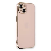 iPhone 13 Kılıf Volet Silikon - Pembe thumbnail 1