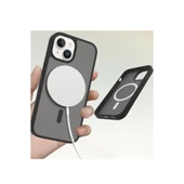 iPhone 15 Jota Magsafe Kapak - Lacivert thumbnail 3