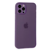 iPhone 12 Pro Kılıf Puma Silikon - Koyu Mor thumbnail 3