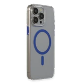 iPhone 15 Pro Max Bubble Magsafe Kapak - Lacivert thumbnail 2