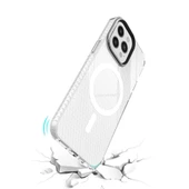 iPhone 12 Pro Max Kılıf Beta Magneticsafe Silikon - Şeffaf thumbnail 4