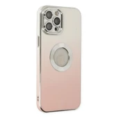 iPhone 12 Pro Max Kılıf Best Silikon - Pembe thumbnail 2