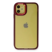 iPhone 12 Kılıf Dora Kapak - Kırmızı thumbnail 2