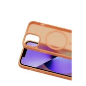 iPhone 15 Jota Magsafe Kapak - Turuncu thumbnail 3