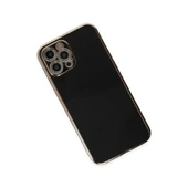 iPhone 12 Pro Max Kılıf Volet Silikon - Siyah thumbnail 3