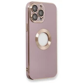 iPhone 13 Pro Max Kılıf Store Silikon - Mor thumbnail 1