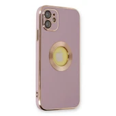 iPhone 12 Kılıf Store Silikon - Mor thumbnail 1