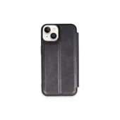iPhone 15 Kılıf Flip Cover - Siyah thumbnail 1