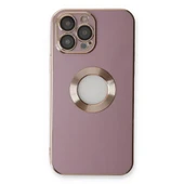 iPhone 13 Pro Max Kılıf Store Silikon - Mor thumbnail 2
