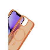iPhone 15 Jota Magsafe Kapak - Turuncu thumbnail 2